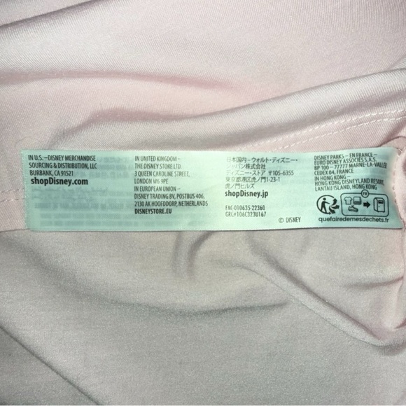 DISNEY PARK Sleeveless Fantasyland Castle Graphic Tee - Pink Plus 1X - Picture 5 of 11